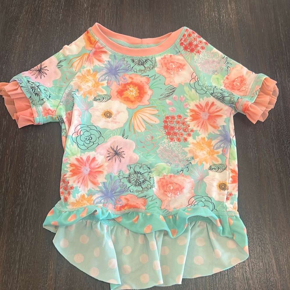 Matilda Jane Girls Swim Top size 4